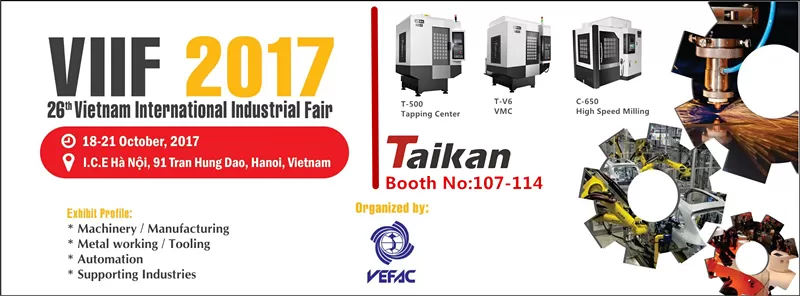 Taikan Hanoi vietnam'da VIIF 2017 katılacak