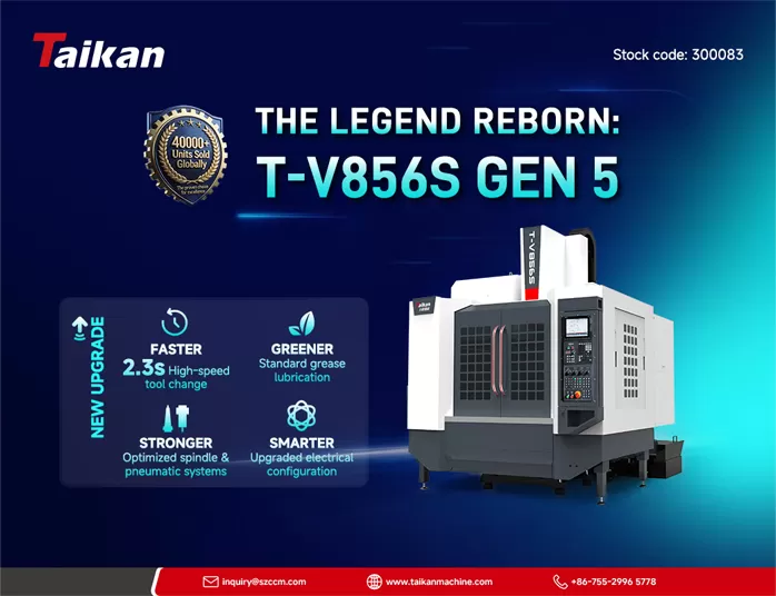 5. Nesil T-V856S Dikey İşleme Merkezi'nin lansmanı 5. Nesil T-V856S Dikey İşleme Merkezi'nin lansmanı