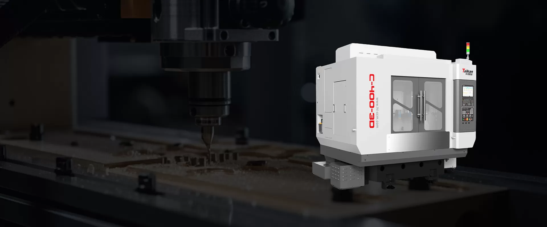 CNC çok kafalı yüksek hızlı işleme merkezi