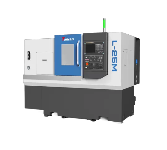 L-25M yüksek hassasiyetli CNC yatay torna (freze) torna