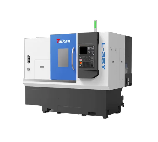 L-35Y yüksek hassasiyetli CNC yatay torna (freze) torna