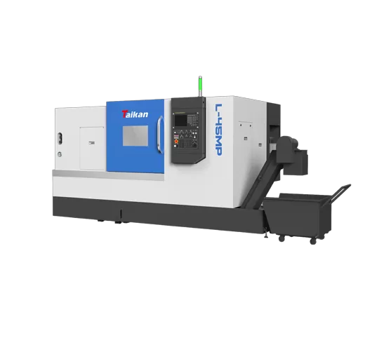 L-45MP yüksek hassasiyetli CNC yatay torna (freze) torna