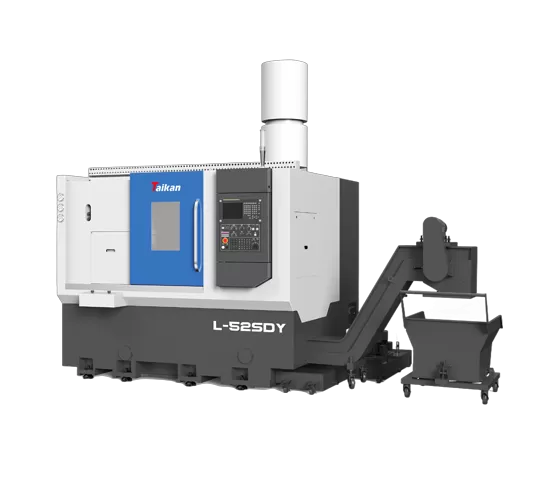 L-52SDY yüksek hassasiyetli CNC yatay torna (freze) torna