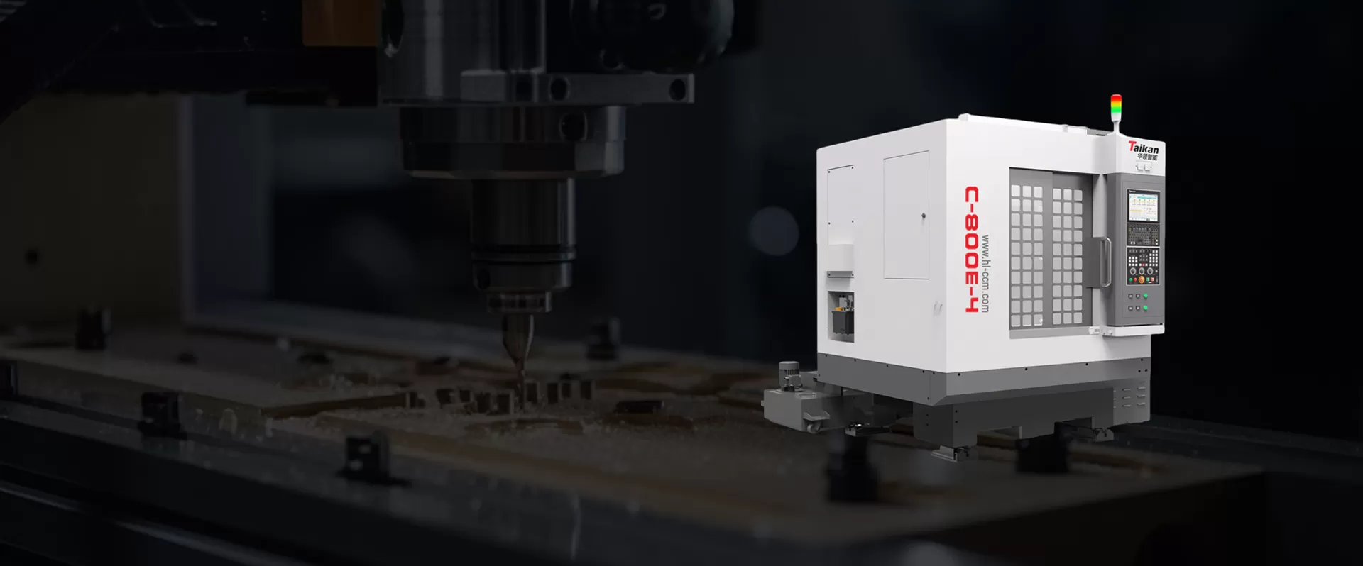 Çok kafalı yüksek hızlı gravür işleme merkezi